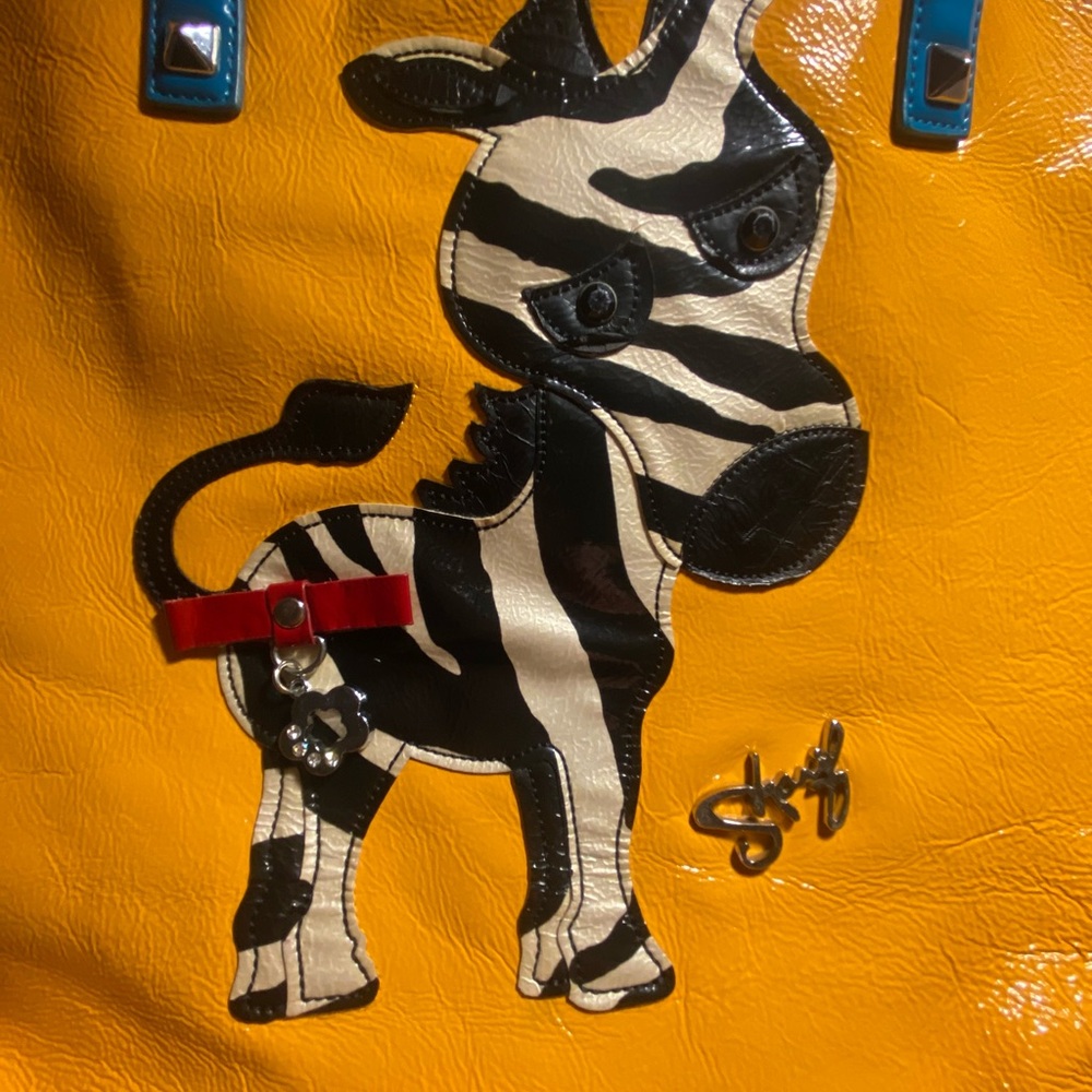 Orange Zebra Sharif Tote